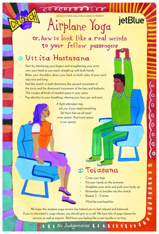 Airplane Yoga
